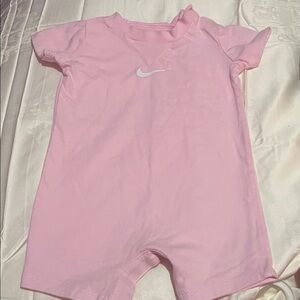 Nike Soft Pink Kids Bodysuit